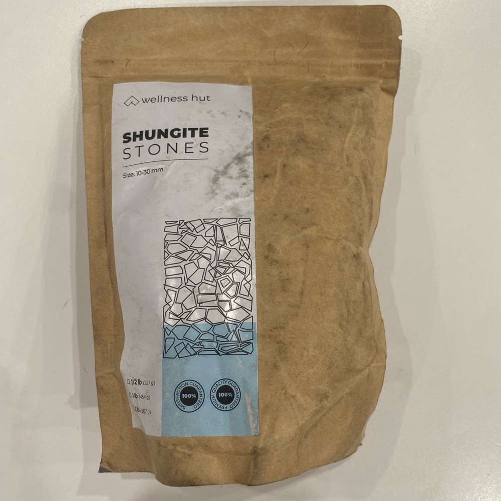 Shungite stones